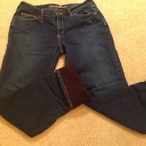 Eddie Bauer fleece lined jeans